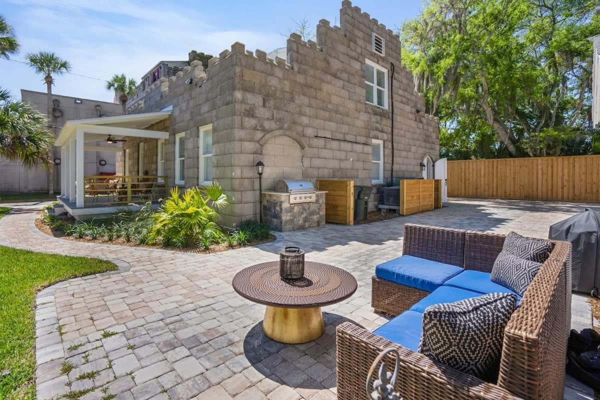 Remodeled Historic 1800S Carriage House, The Castle Garden, Colonial Modern Mansion Villa St. Augustine Eksteriør bilde